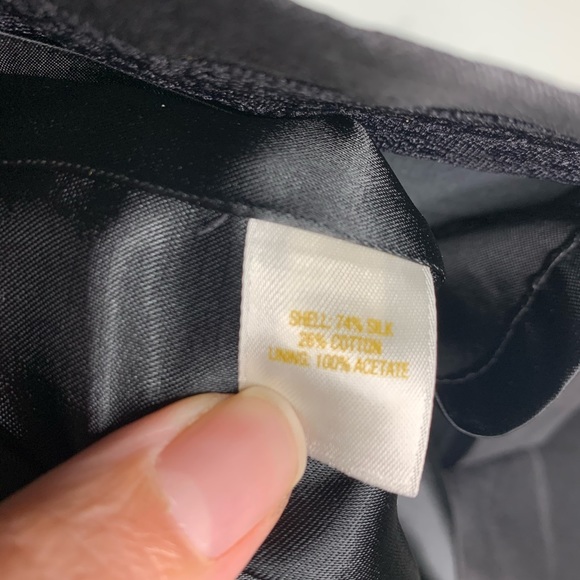 Kate Spade Black Silk Blend Dress Size 2 - Picture 9 of 11